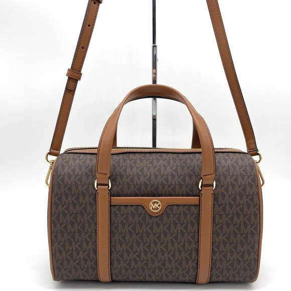 Michael Kors Medium Travel Duffle Crossbody Bag - Picture 1 of 9